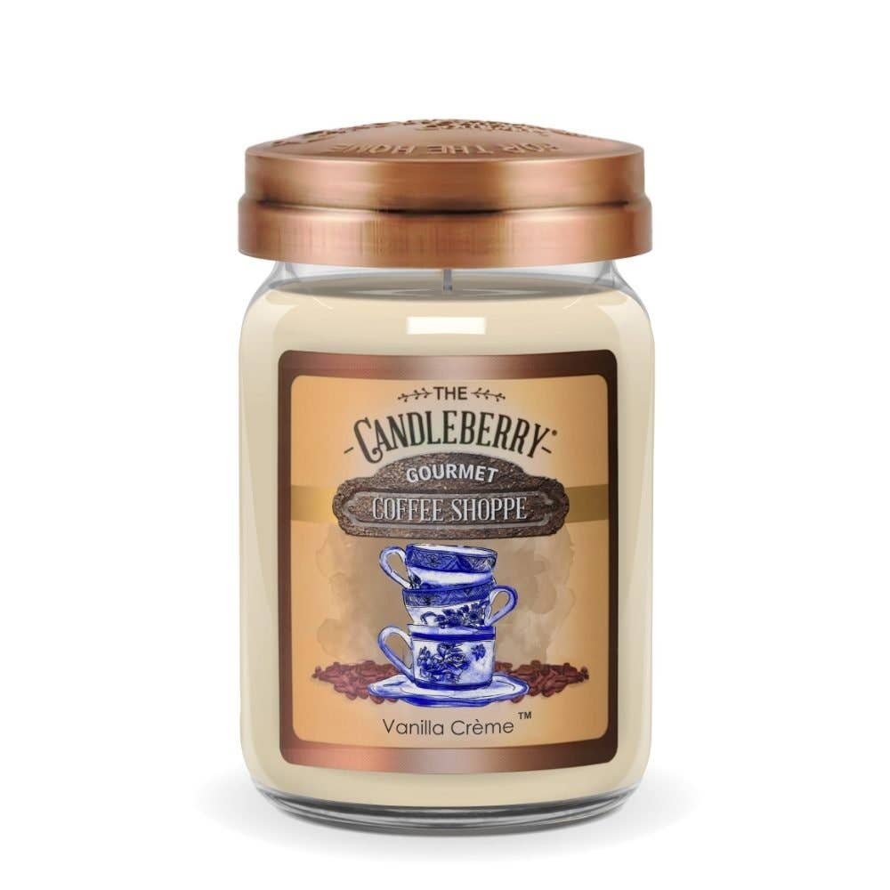 Coffee Shoppe Vanilla Creme Large Jar Candle