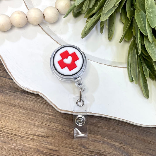 Red Cross Badge Reel