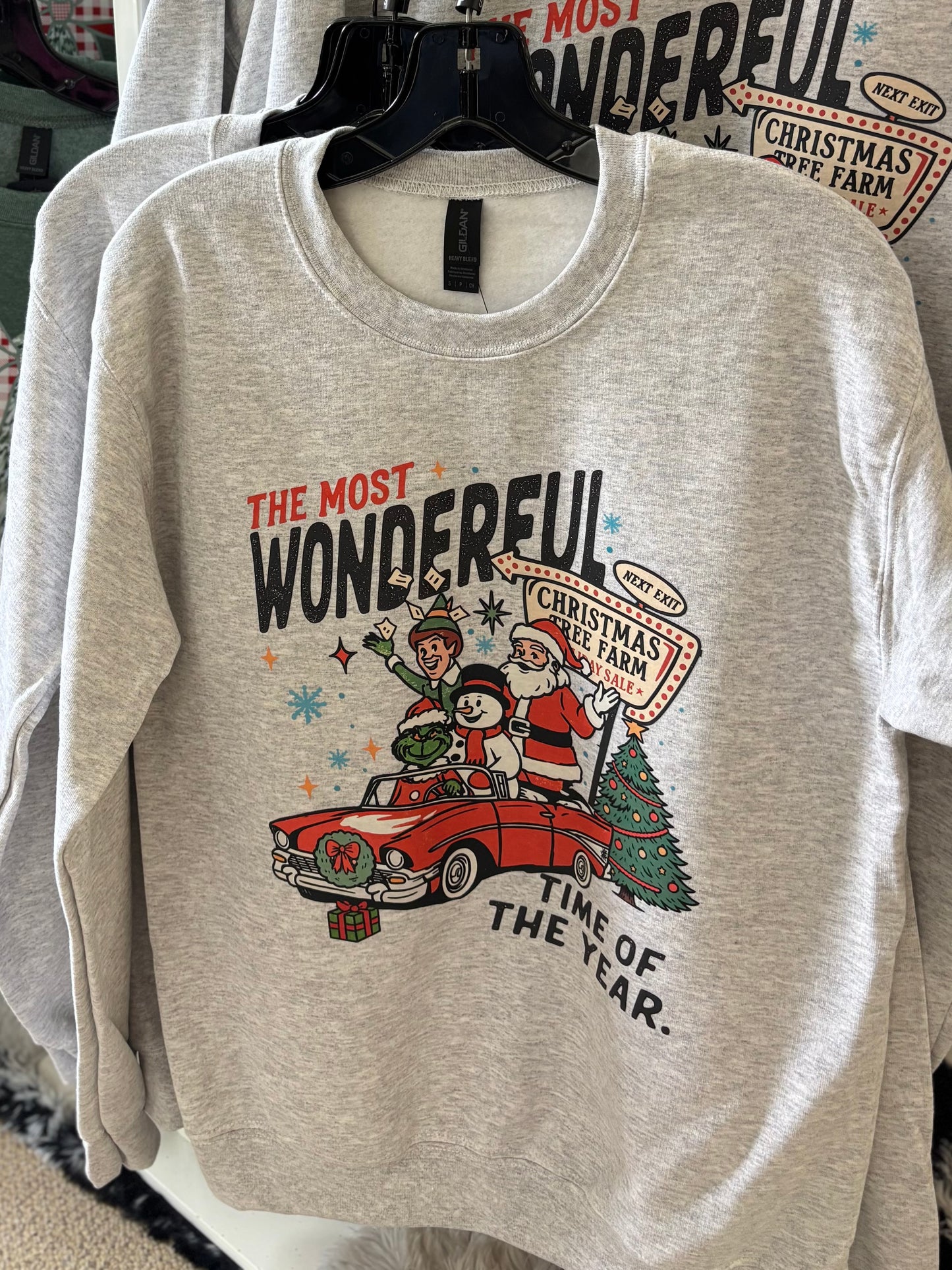 Most Wonderful Time of The Year Crewneck Pullover