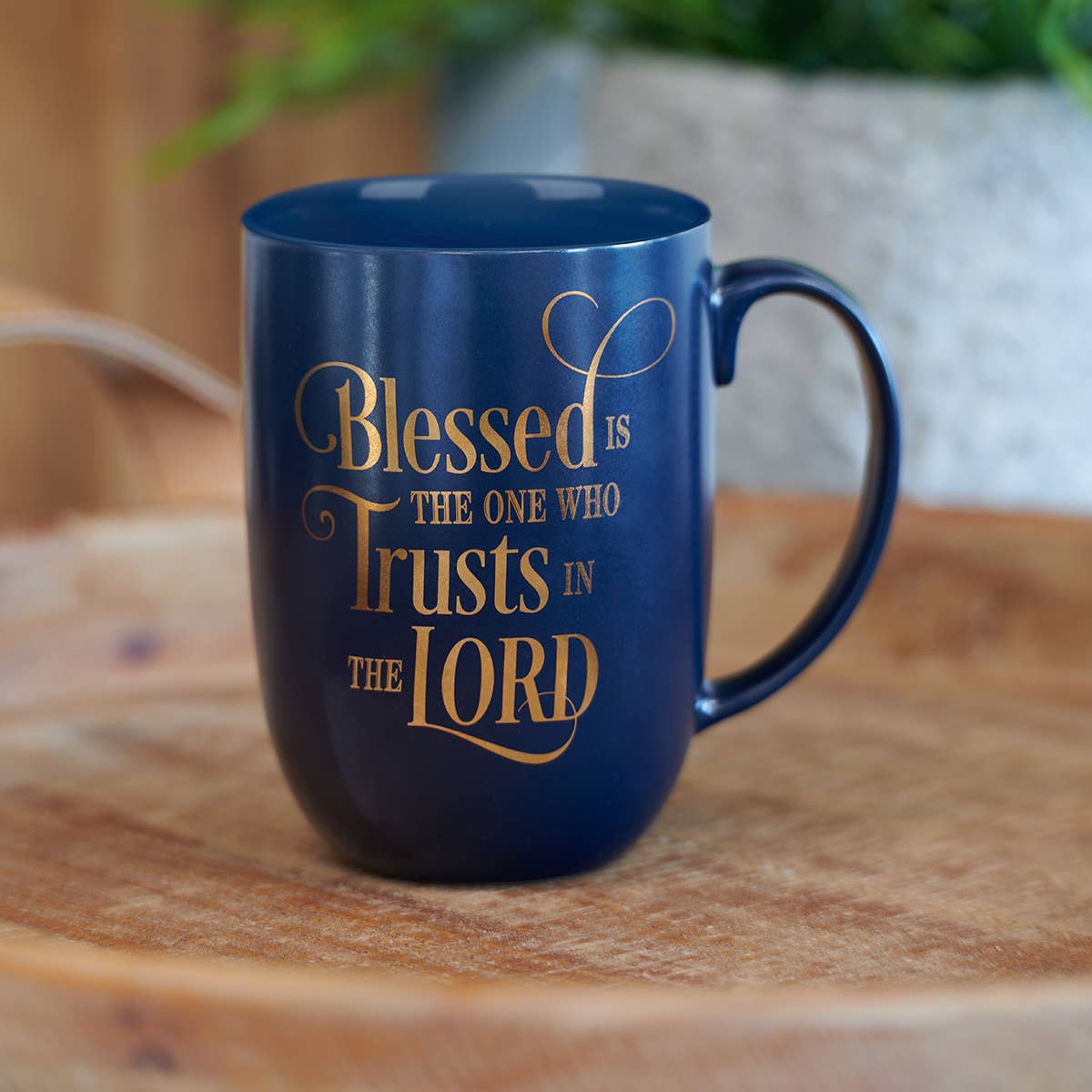 Blessed is the One Who Trusts Jer. 17:7 Mug
