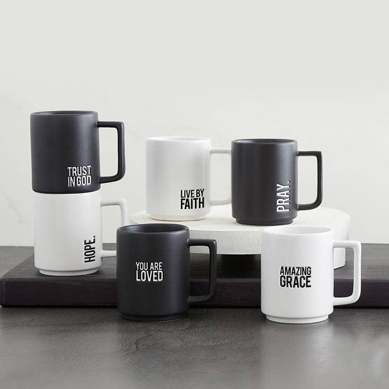 Pray Matte Cafe Mug