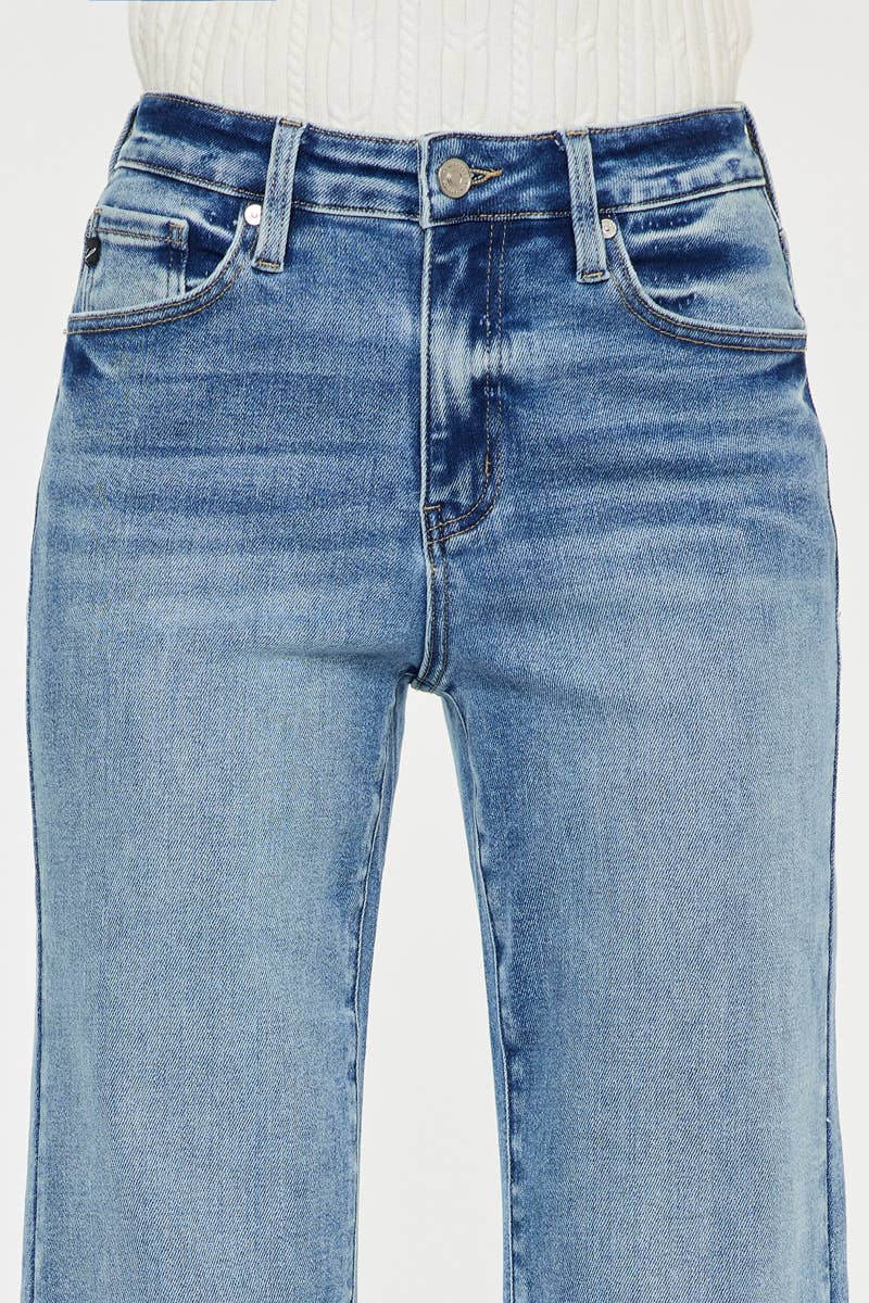 KanCan High Rise Wide Leg Flare Jeans