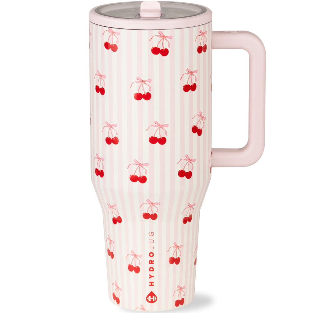 HydroJug Traveler 40oz Tumbler - Sweet Cherries