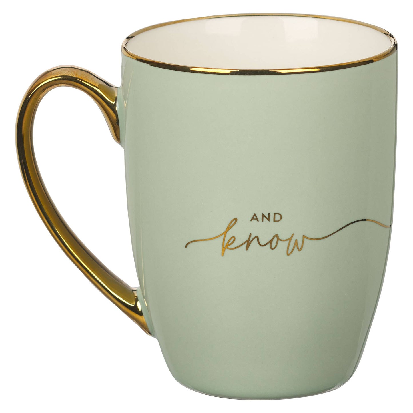 Be Still & Know Mint Mug