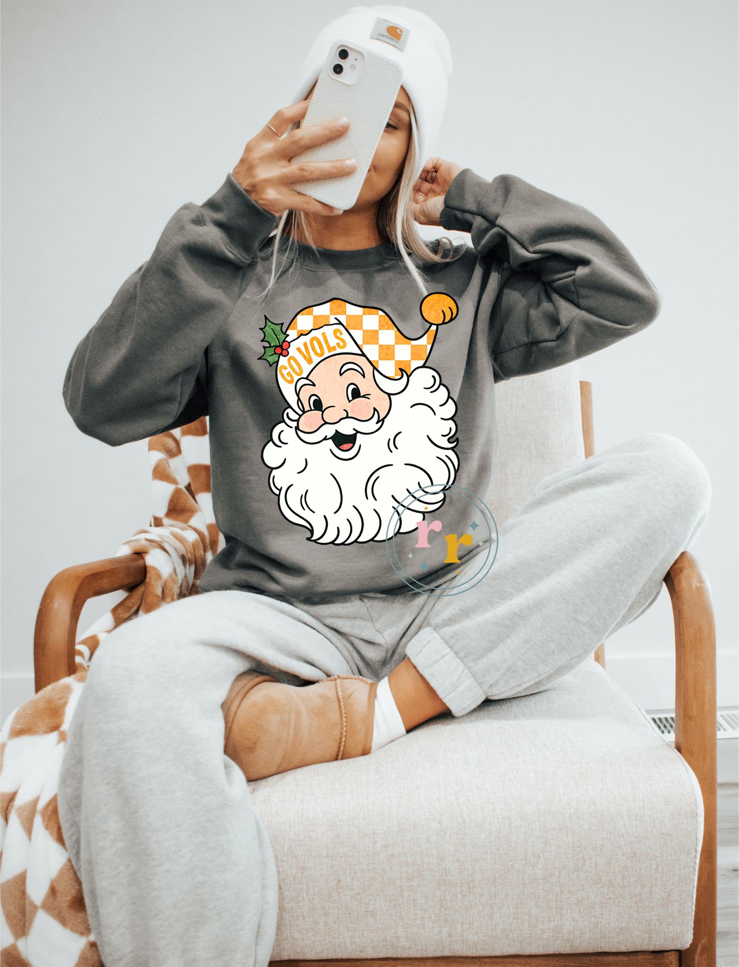 Tennessee Santa Crewneck Sweatshirt