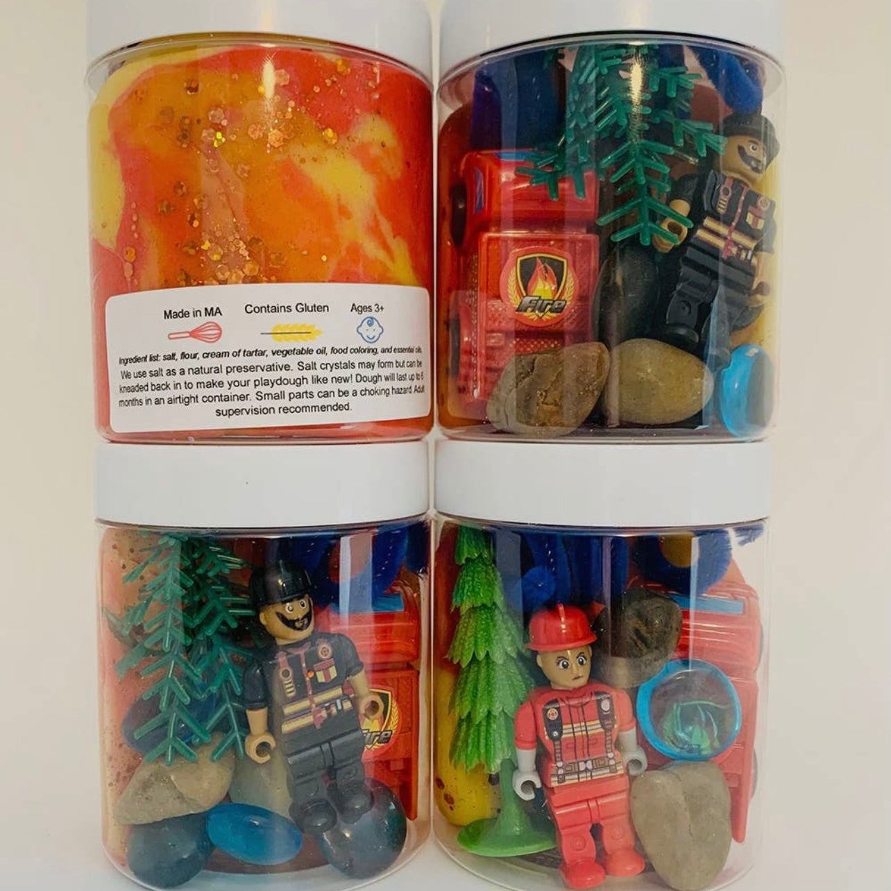 Firefighter On-The-Go Dough Jar
