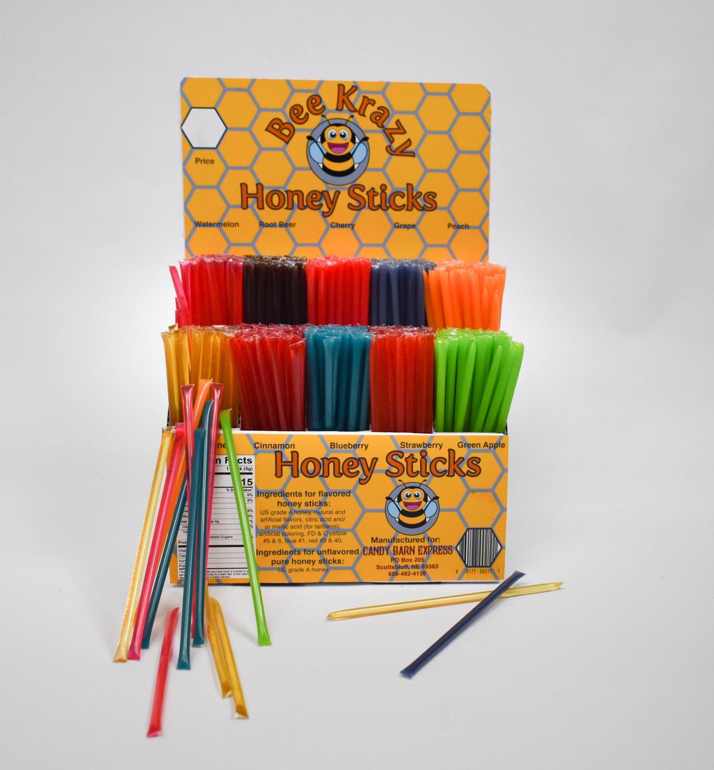 Bee Krazy Honey Sticks