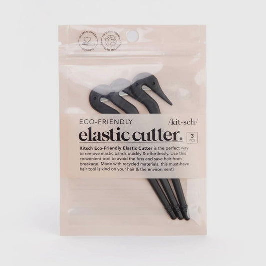 Eco-Friendly Elastic Cutters 3pc Set - Black