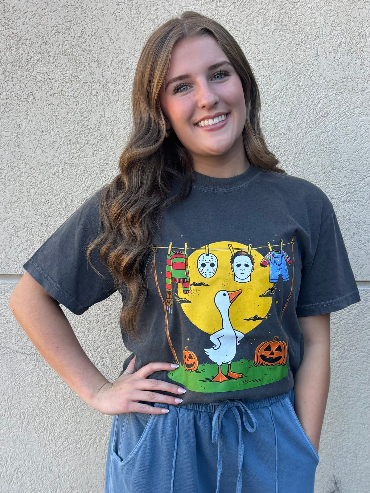 Horror Goose Halloween Tee