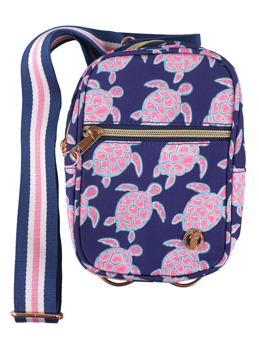 Simply Southern 5-Way Bag in Turtle Print