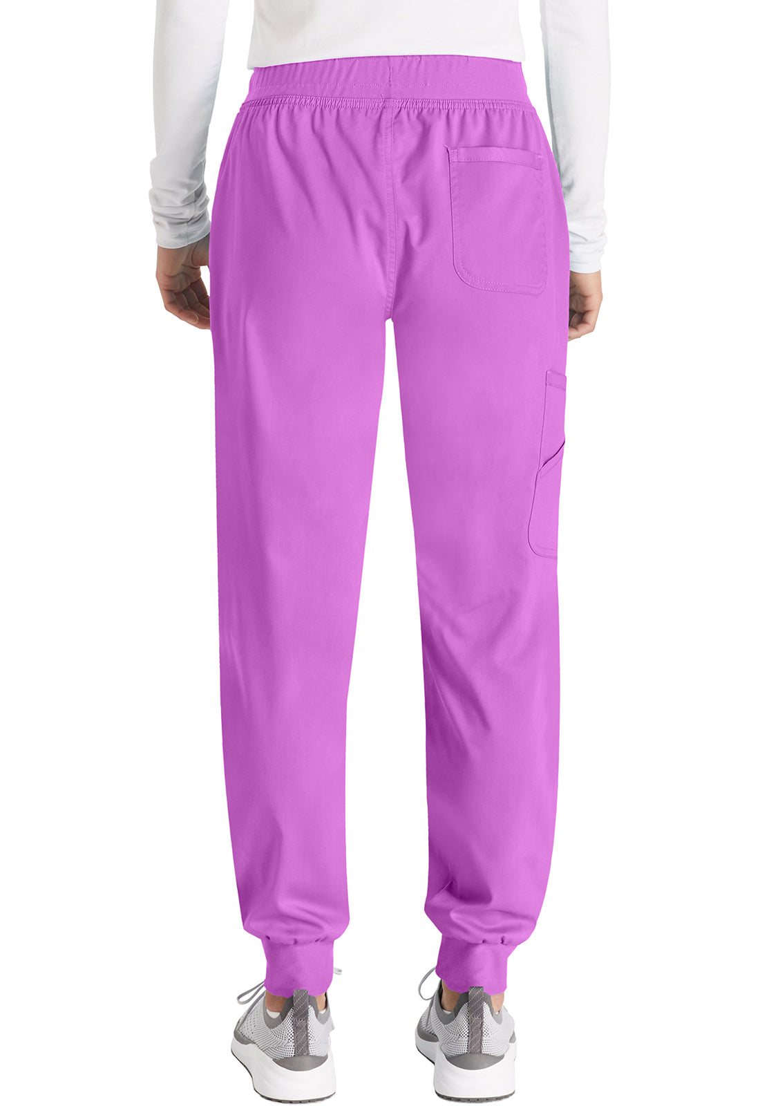 Cherokee Workwear Mid Rise Jogger in Sweet Berry WW115 SVBB