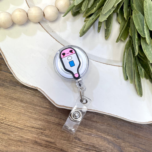 Thermometer Badge Reel