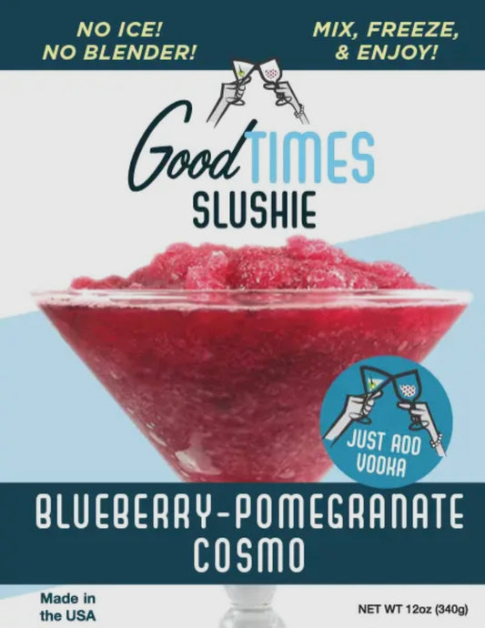 Good Times Slushie Blueberry Pomegranate Cosmo