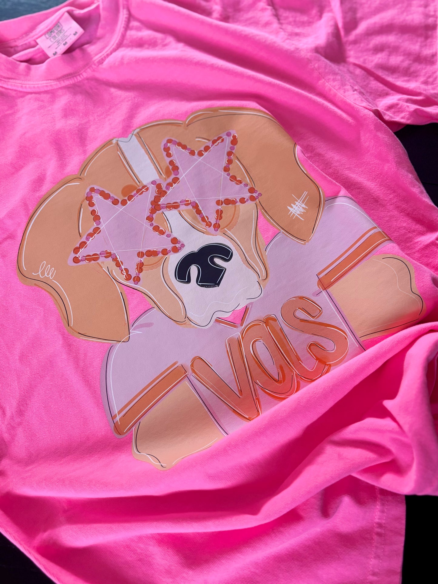 Pink Smokey Graphic Tee