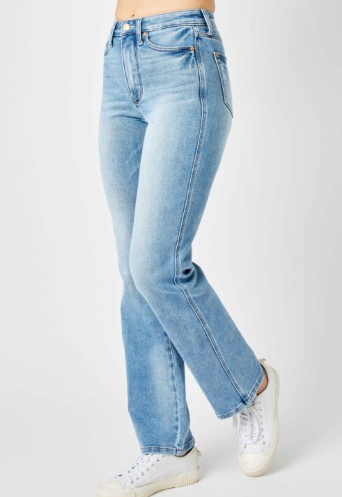 Women’s Tummy Control Straight Leg Jeans