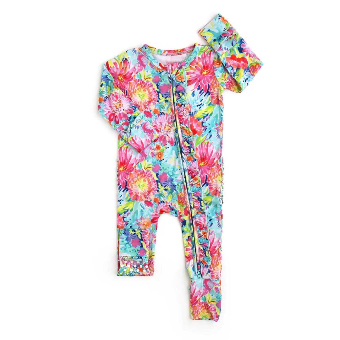 Gigi and Max Bianca Ruffle Zip