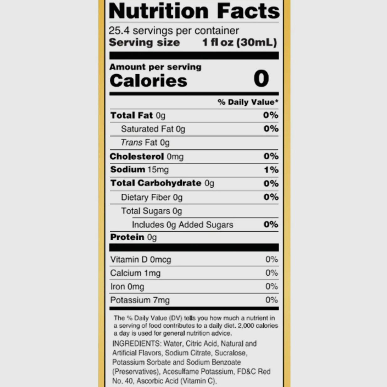 Sugar Free Candy Apple Flavor Infusion Syrup