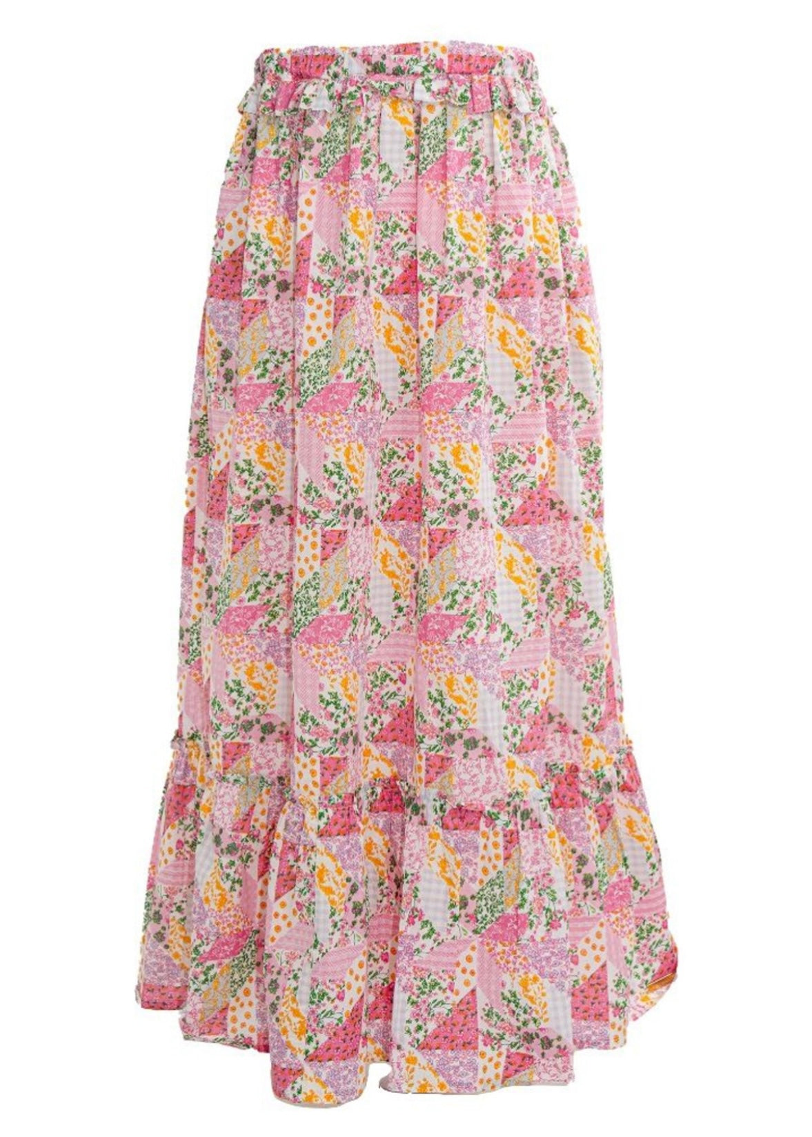 Simply Southern Ophelia Multiflower Skirt