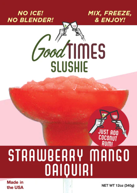Good Times Slushie Strawberry Mango Daiquiri
