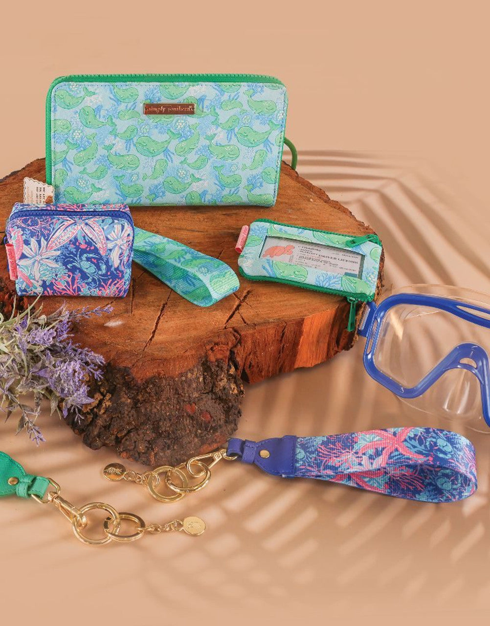 Simply Southern Pattern Key Fob