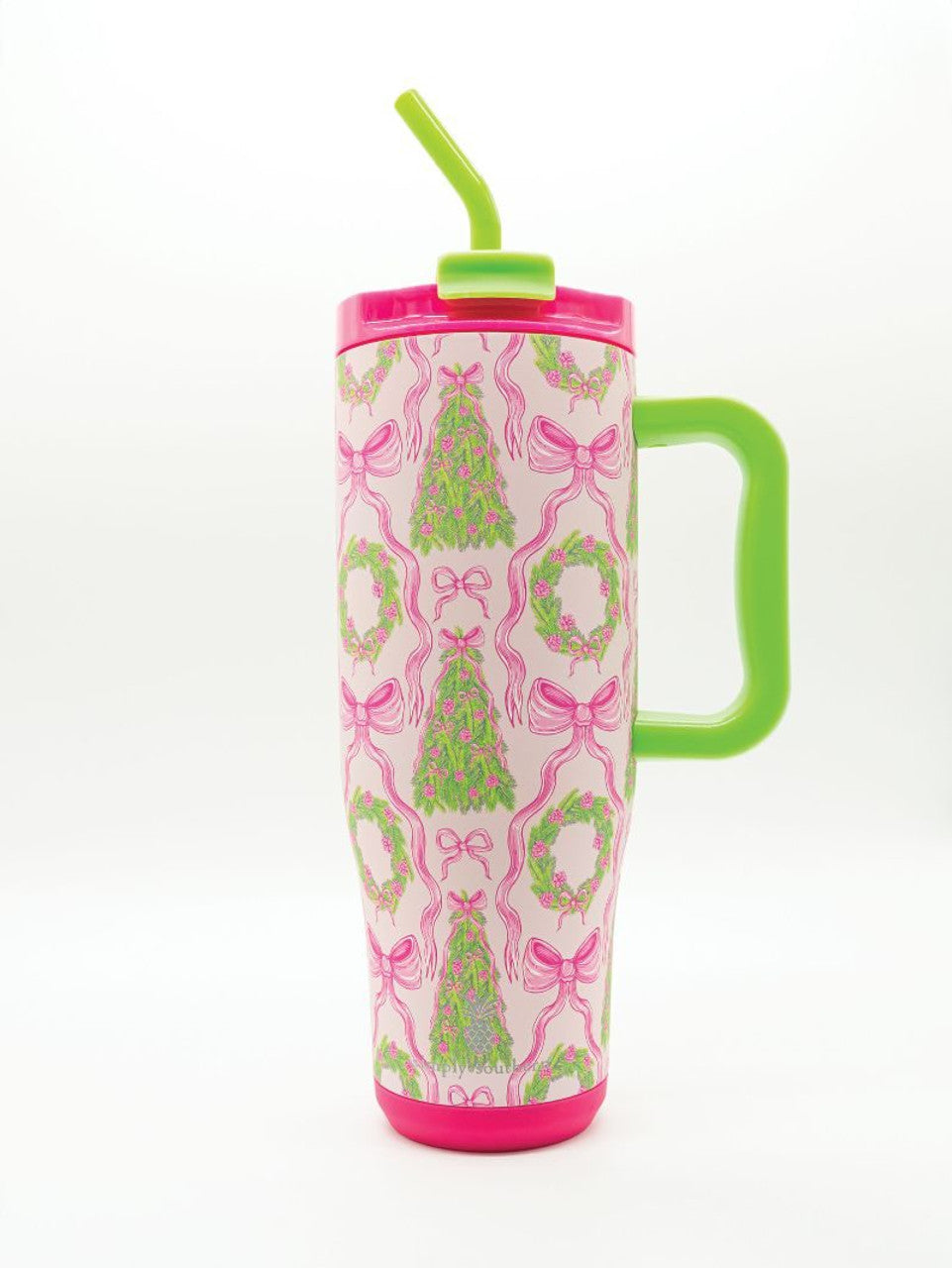 Simply Southern 40oz Holiday Greenery Tumbler