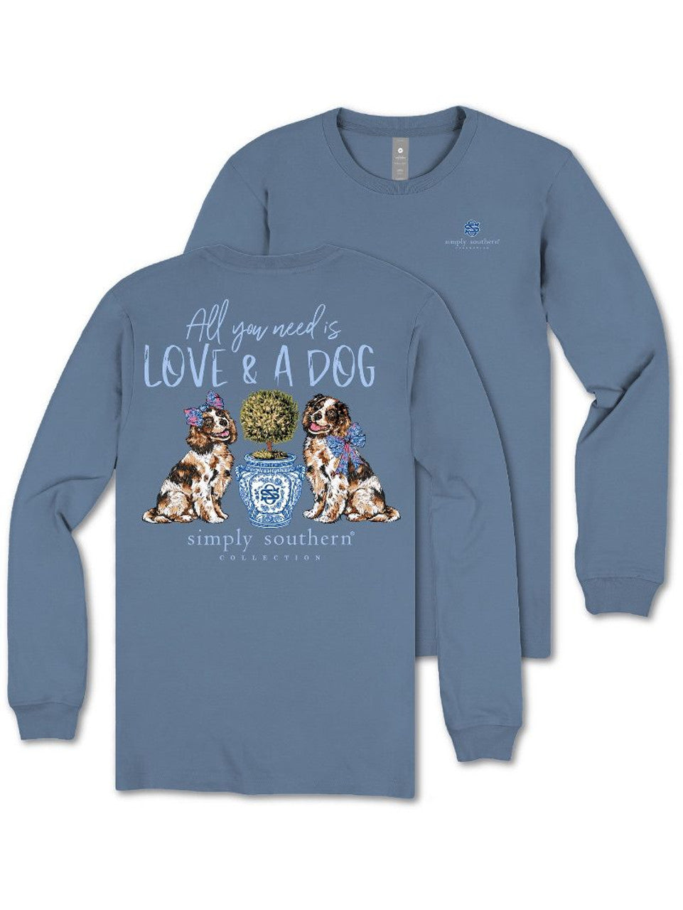Simply Southern Live & A Dog Long Sleeve Shirt