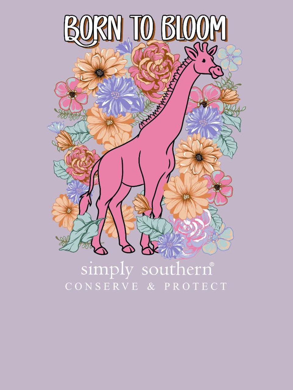 Simply Southern Giraffe Tracker T-shirt