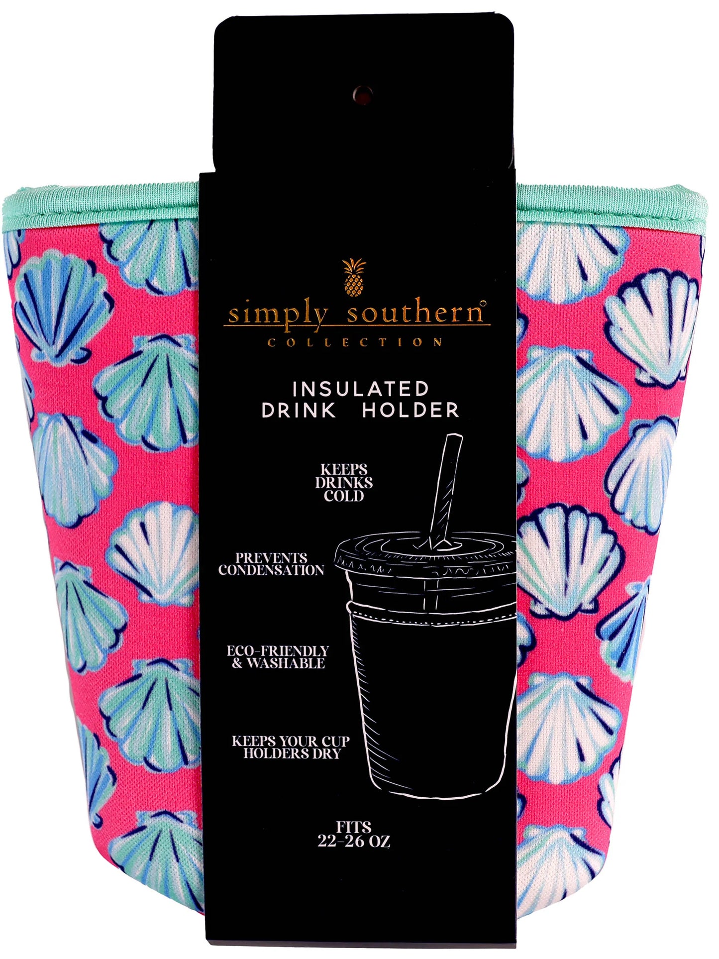 Simply Southern Neoprene Drink Sleeve - Shell