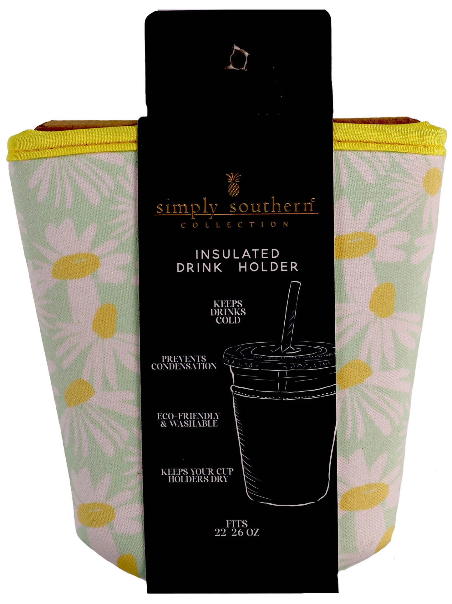 Simply Southern Neoprene Drink Sleeve - Daisy