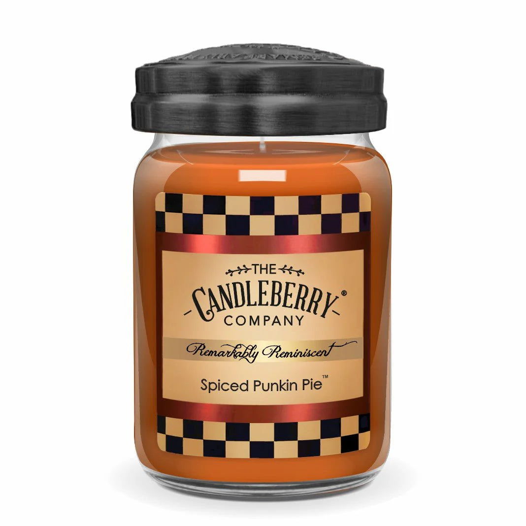 Candleberry Spiced Pumpkin Pie Large Jar Candle