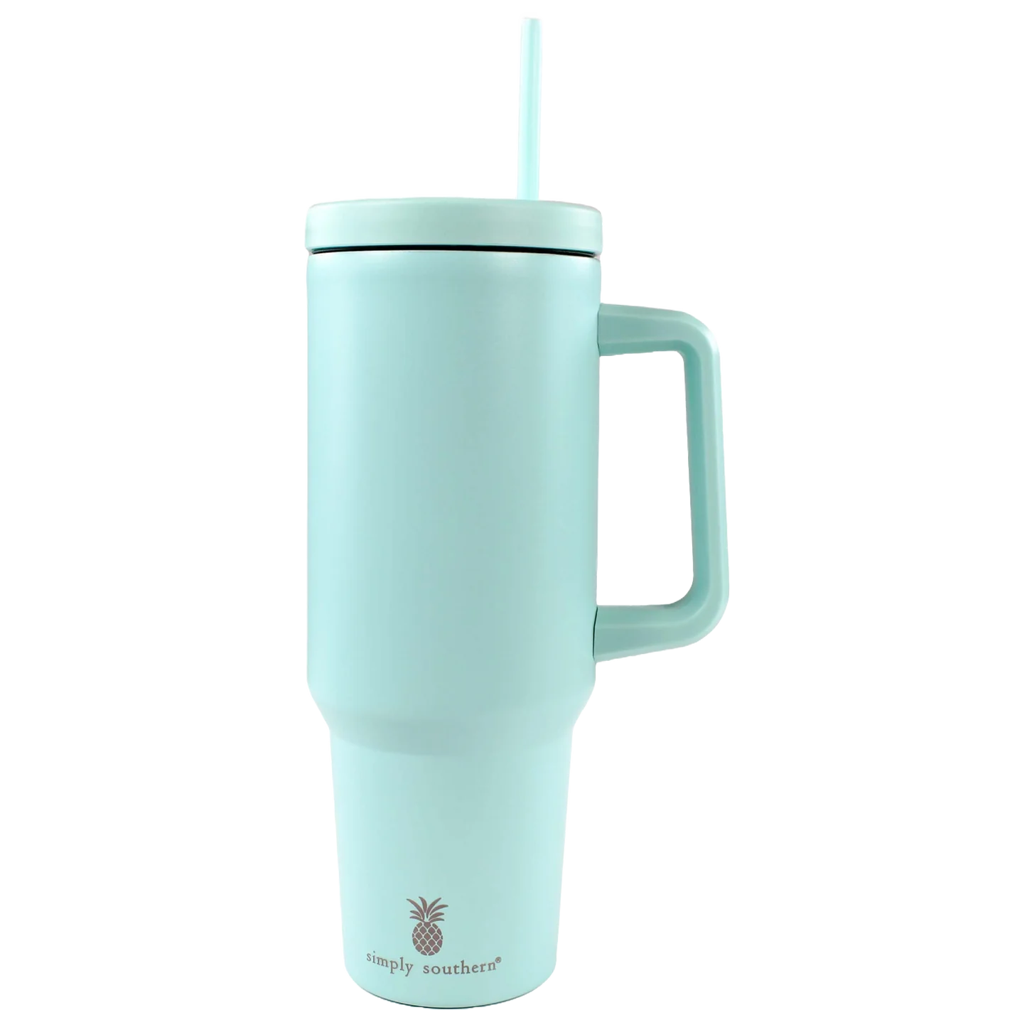 Simply Southern 40oz Solid Mint Tumbler