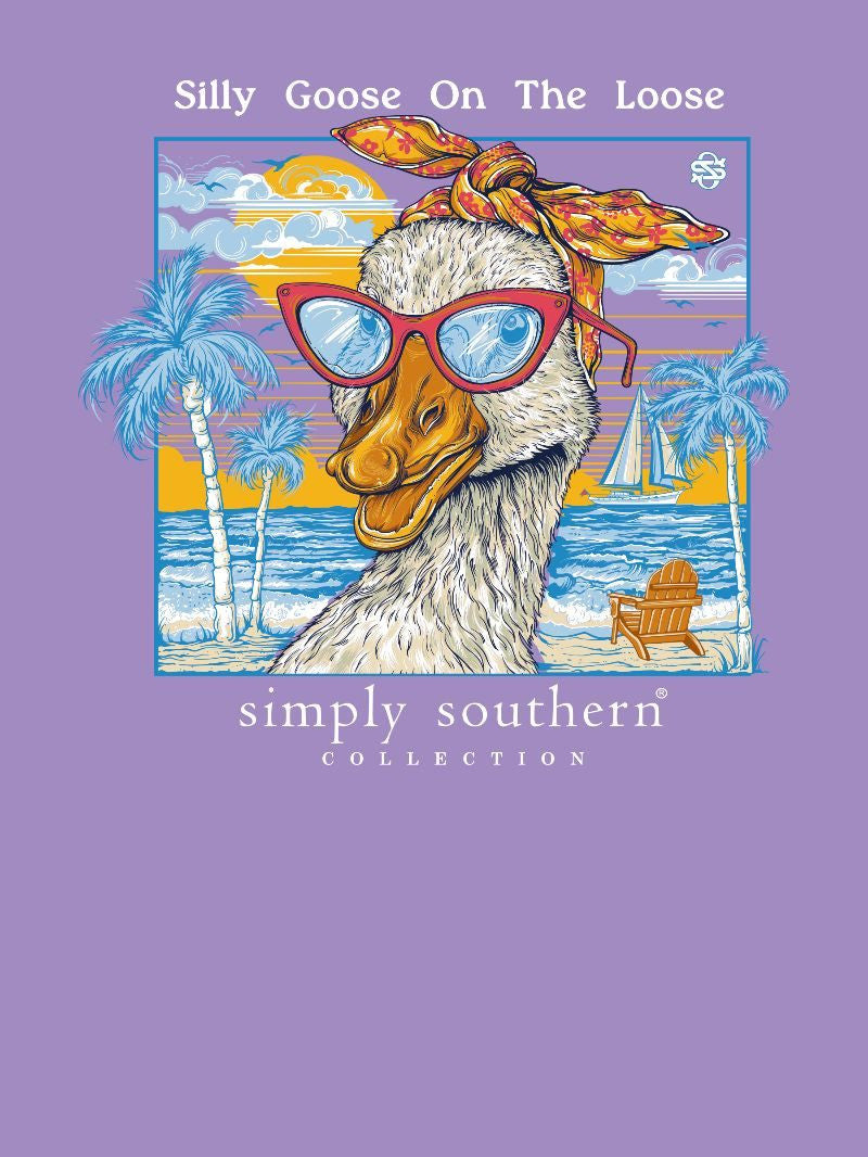 Simply Southern Silly Goose Short Sleeve Shirt