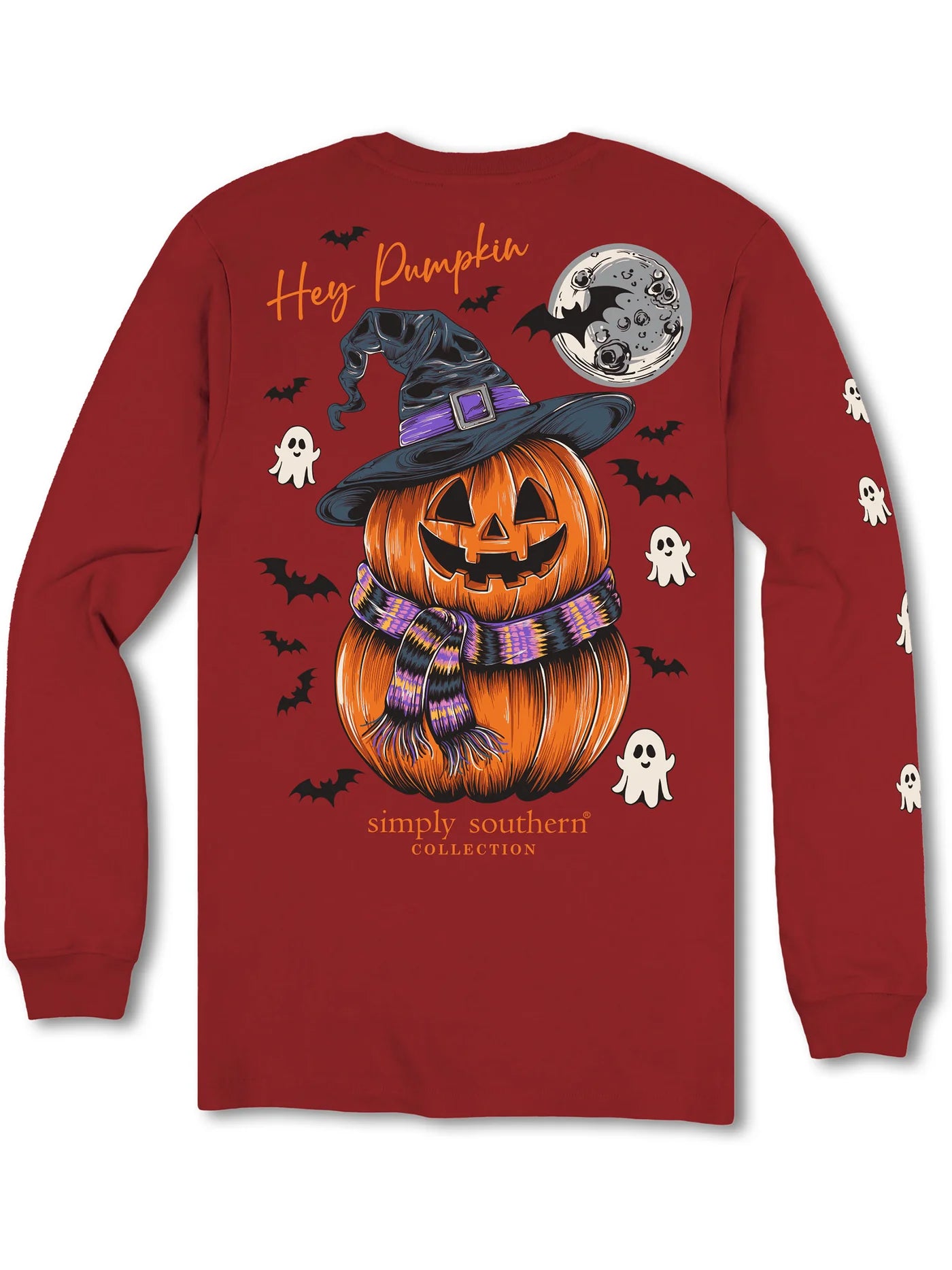 Simply Southern Hey Pumpkin long Sleeve Shirt