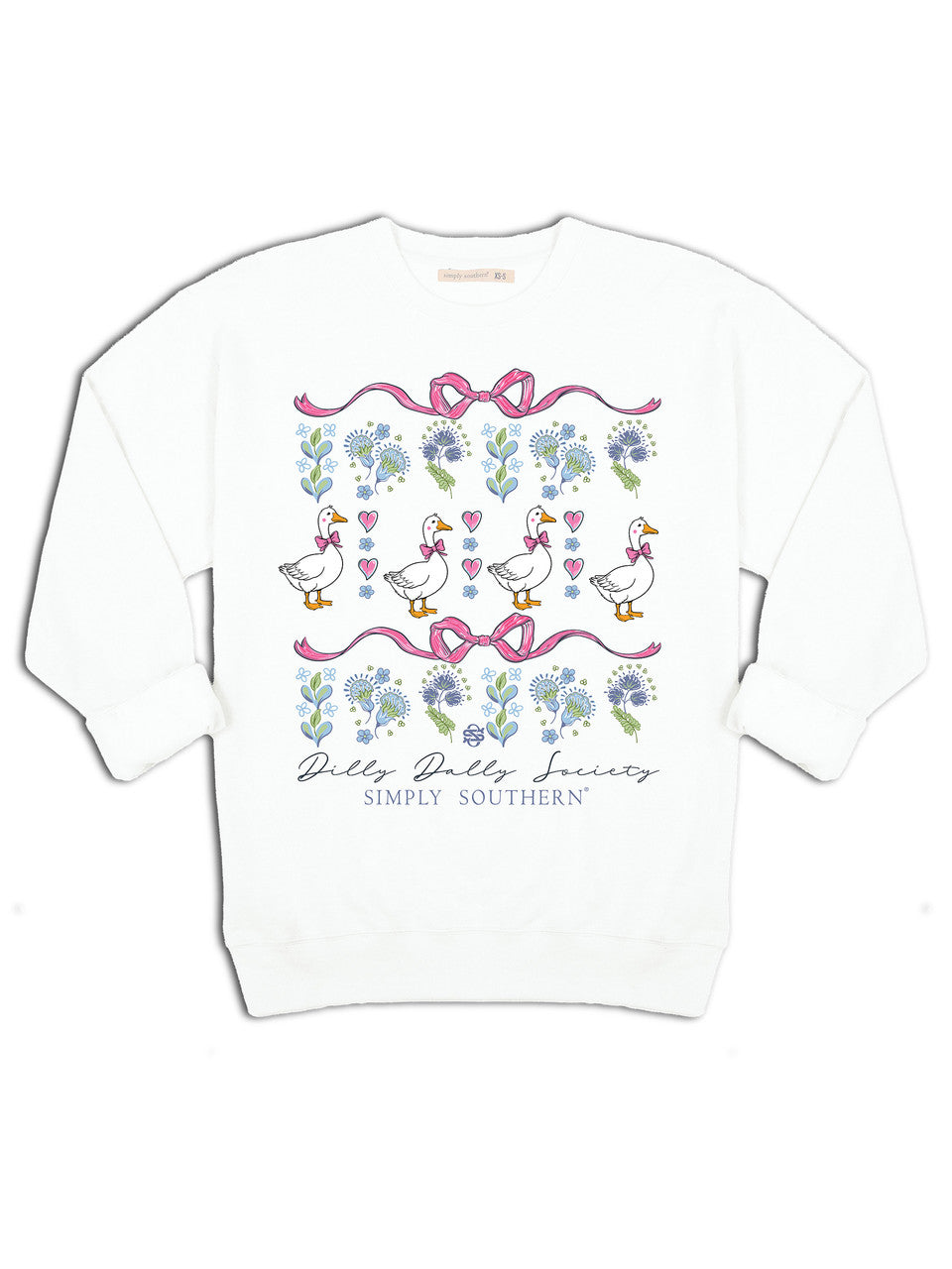 Simply Southern Dilly Dally Crewneck Sweatshirt
