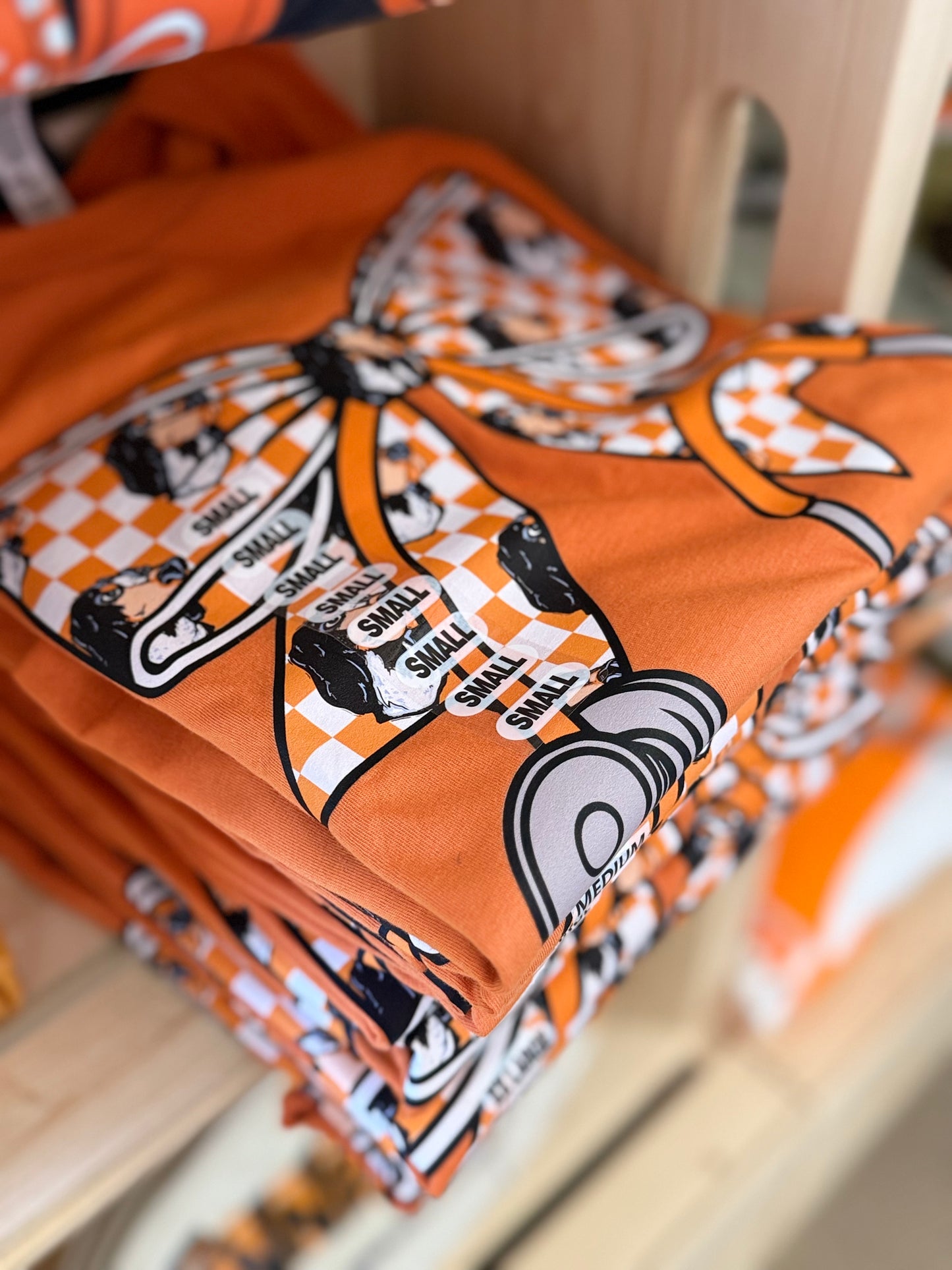 Vols Stethoscope Bow Tee