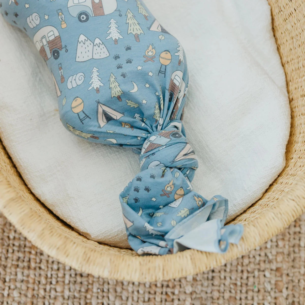 Copper Pearl Bridger Knit Blanket Single