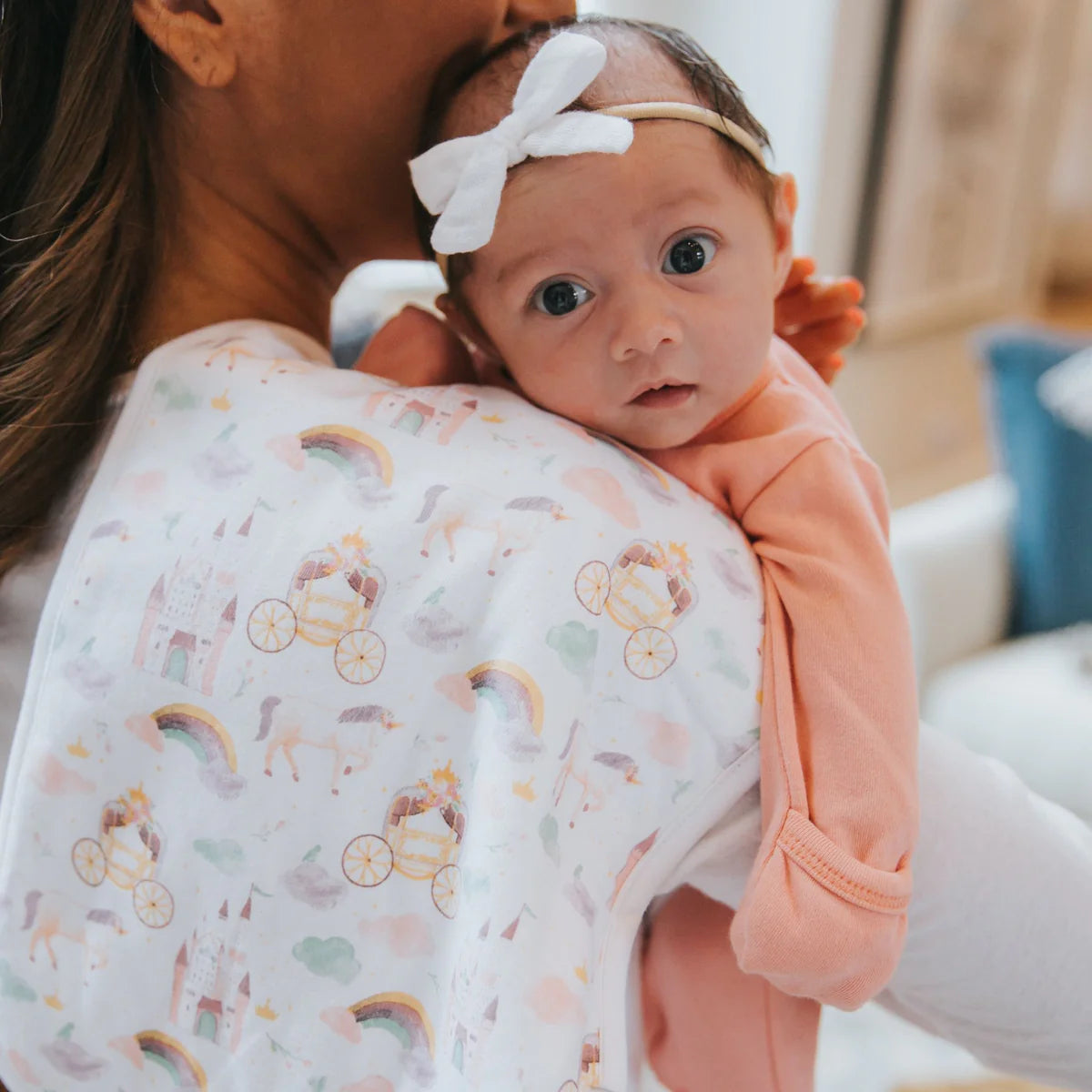 Copper Pearl Enchanted Burp Cloth Set