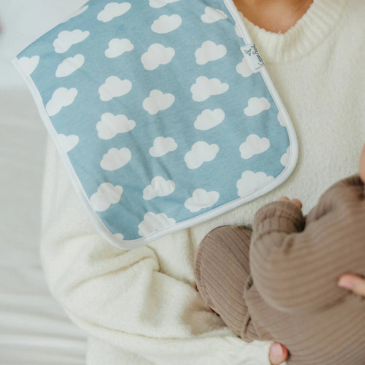 Copper Pearl Farmstead Burp Cloth Set