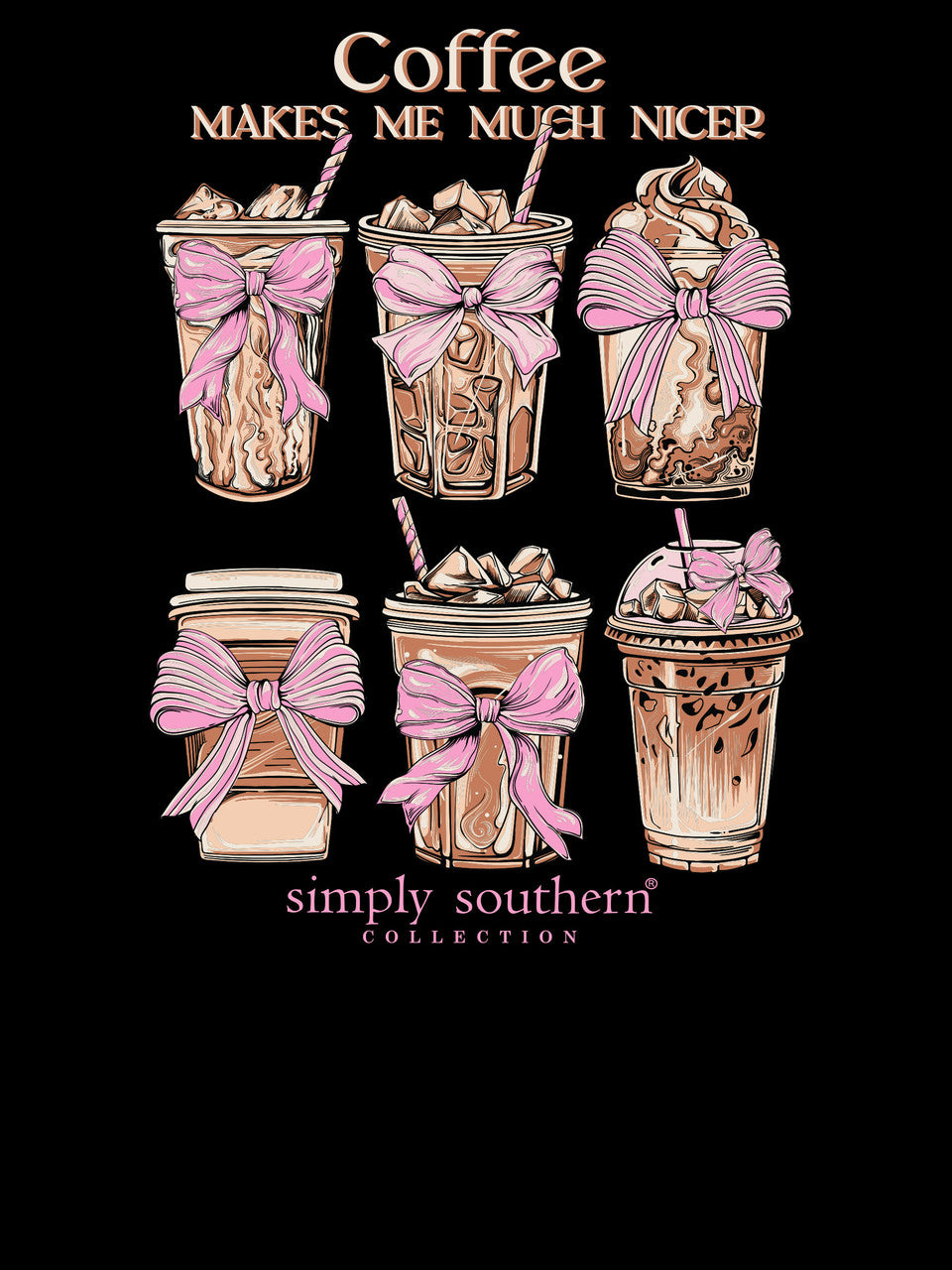 Simply Southern Coffee Nicer Long Sleeve Shirt