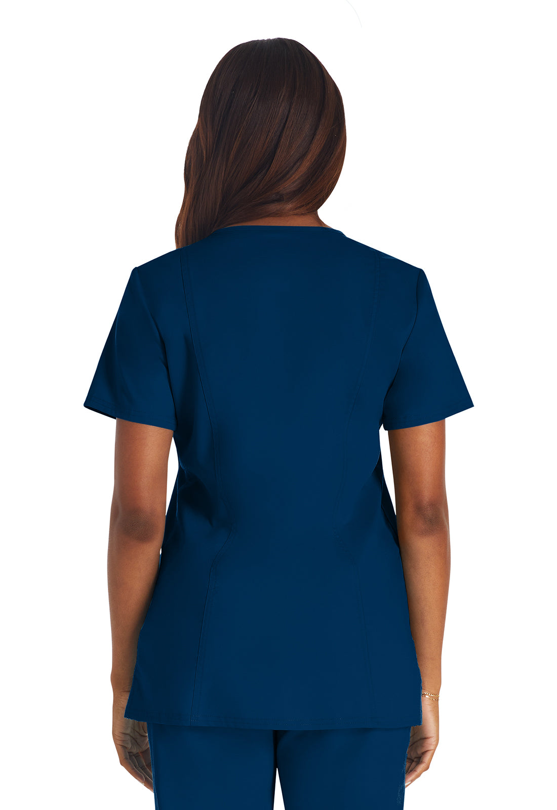 Workwear Revolution V-Neck Top - WW620-Navy