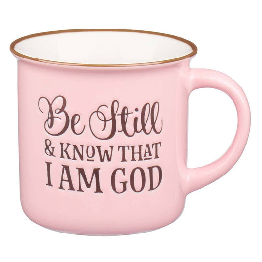 Be Still & Know Pink Mug