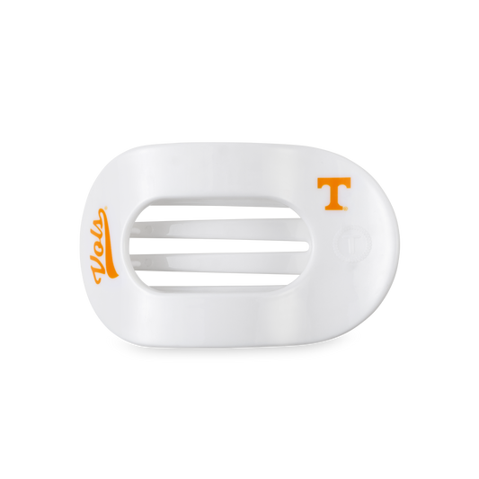 Go Vols! Medium Flat Round Hair Clip