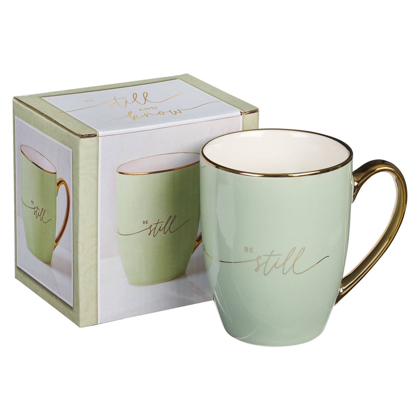 Be Still & Know Mint Mug