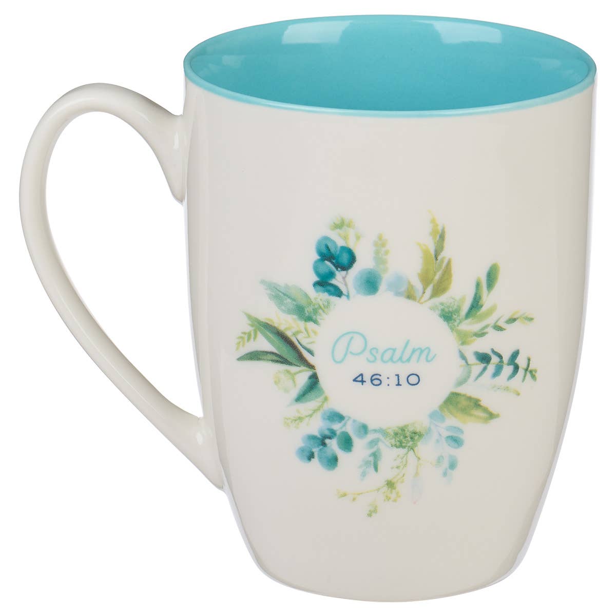 Be Still Ps. 46:10 Floral Mug