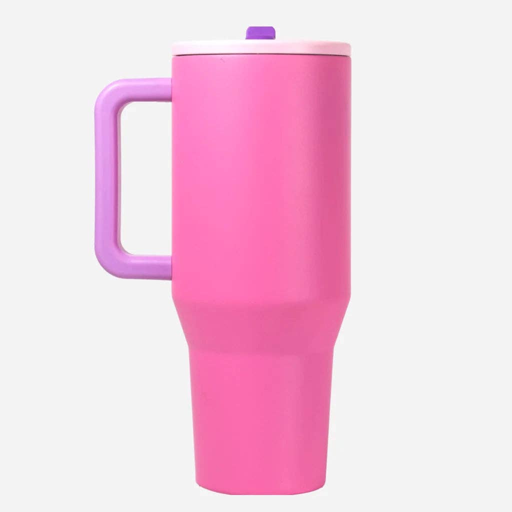 HydroJug Traveler 40oz Tumbler - Pink Sugar