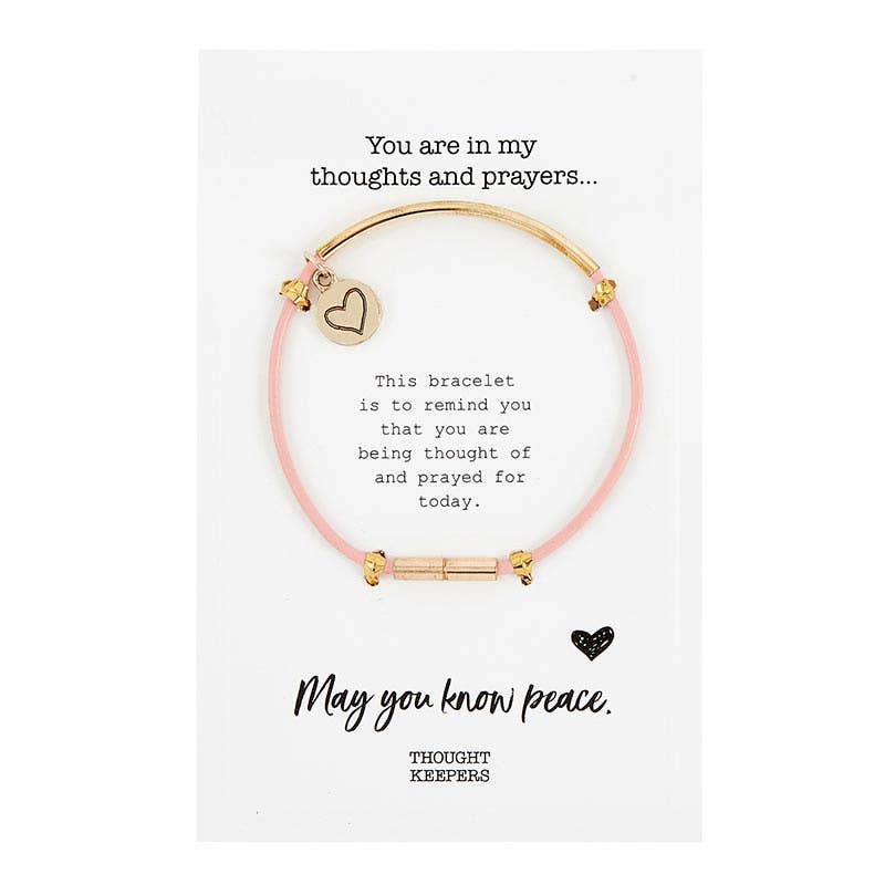 Pink & Gold Thought Keepers Bracelet