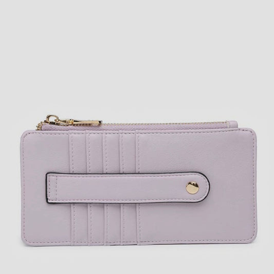 Jen & Co. Saige Slim Card Holder Wallet - Lavender