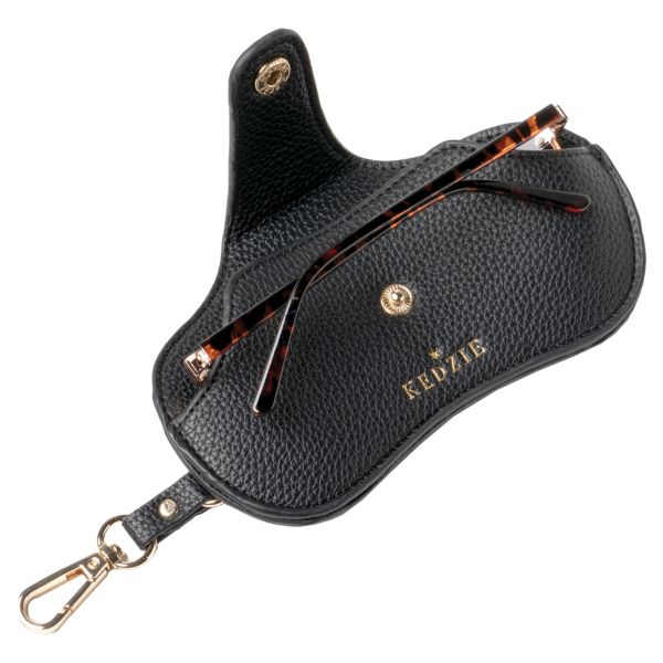 Kedzie Eclipse Eyewear Case-Black