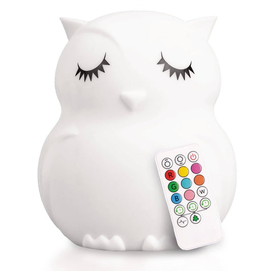 Lumipets® LED Owl Night Light w/ Remote