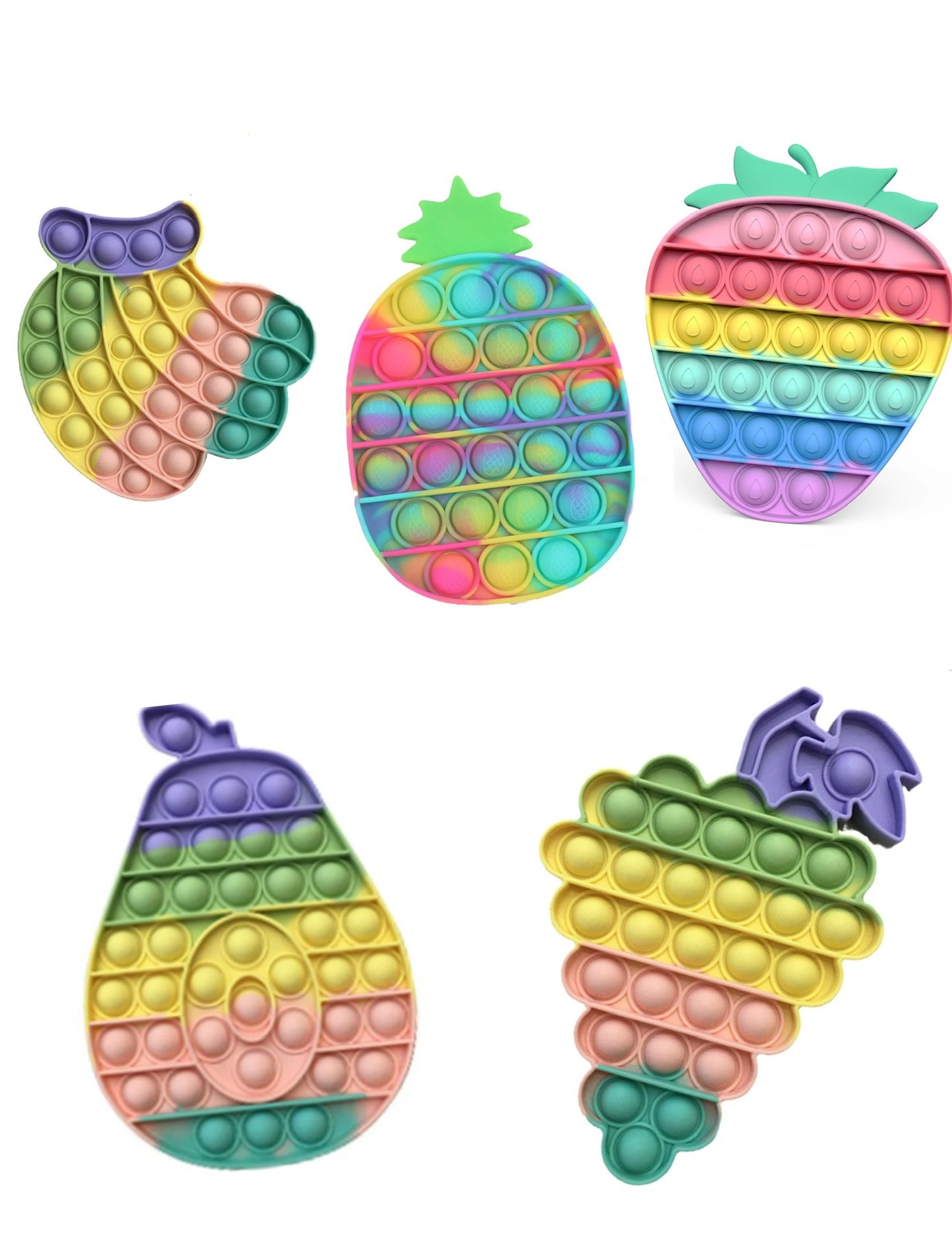 Fruit Pop it Fidget Toy